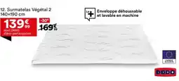 BUT DODO Surmatelas Végéta 2 offre