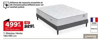 BUT Matelas Hévéa offre