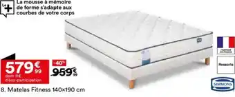 BUT Matelas Fitness offre