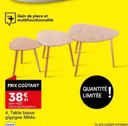 BUT Table basse gigogne MiléGarantie offre
