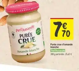 Les Comptoirs de la Bio PERL AMANDE Purée crue d'amande blanche offre