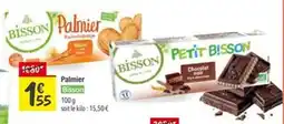 Les Comptoirs de la Bio BISSON Palmier offre