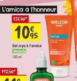 Les Comptoirs de la Bio WELEDA Gel cryo à l'arnica offre