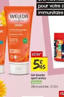 Les Comptoirs de la Bio WELEDA Gel douche sport arnica offre