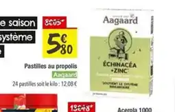 Les Comptoirs de la Bio AAGAARD Pastilles au propolis offre