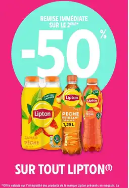 Intermarché Hyper LIPTON Sur tout offre