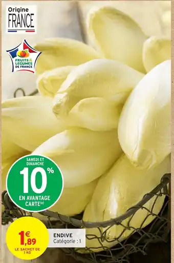 Intermarché Hyper Endive offre