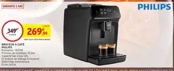 Intermarché Hyper PHILIPS Broyeur à café offre