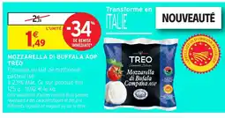 Intermarché Hyper TREO Mozzarella di buffala aop offre