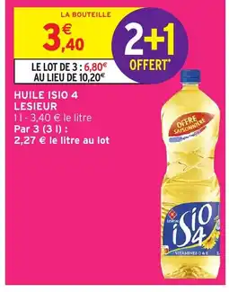 Intermarché Hyper HUILE ISIO 4 Lesieur offre
