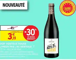 Intermarché Hyper Aop ventoux rouge j'peux pas j'ai ventoux offre