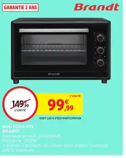 Intermarché Hyper BRANDT Mini four offre
