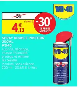 Intermarché Hyper WD-40 Spray double position offre