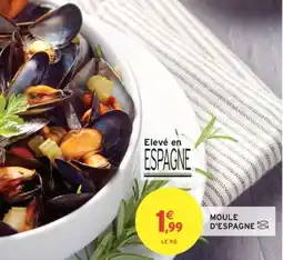 Intermarché MOULE D'ESPAGNE offre