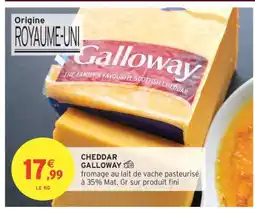 Intermarché Cheddar Galloway offre