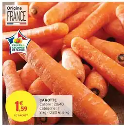 Intermarché Carotte offre