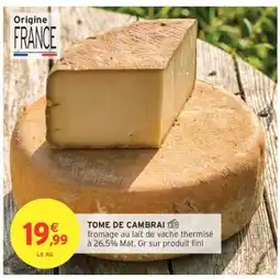 Intermarché TOME DE CAMBRAI offre