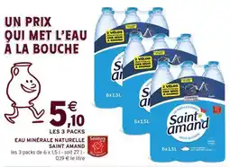 Intermarché Eau Minérale Naturelle Saint Amand offre