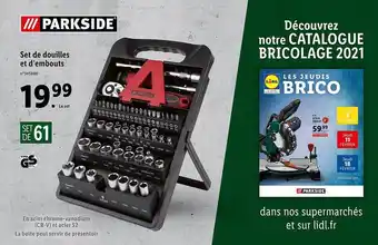 Lidl Set De Douilles Et D'embouts Parkside offre