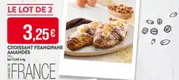 Match Croissant frangipane amandes offre