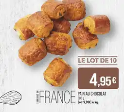 Match Pain au chocolat offre