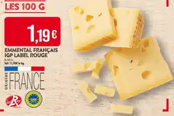 Match Emmental Français IGP Label Rouge offre