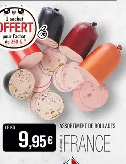 Match Assortiment de roulades offre