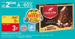 Match CÔTE D'OR Bâtonnets glacés offre