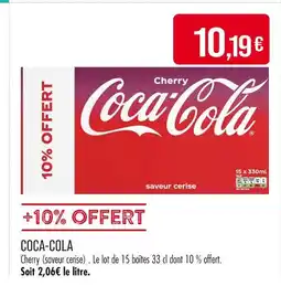 Match Coca-cola offre