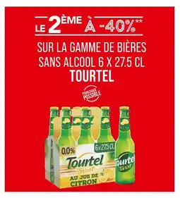 Match TOURTEL Le 2ème à -40% sur la gamme de bières sans alcool 6 x 27.5 cl tourtel offre