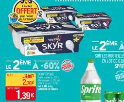 Match YOPLAIT Skyr offre