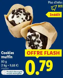 Lidl Cookies muffin offre
