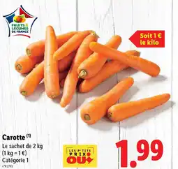 Lidl Carotte offre