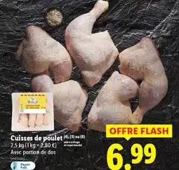 Lidl Cuisses de poulet offre