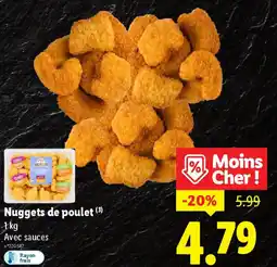 Lidl Nuggets de poulet offre