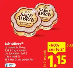 Lidl SAINT ALBRAY offre