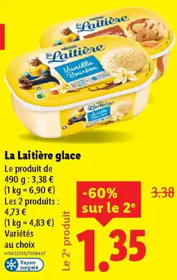 Lidl NESTLE La Laitière glace offre
