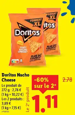 Lidl DORITOS Nacho Cheese offre