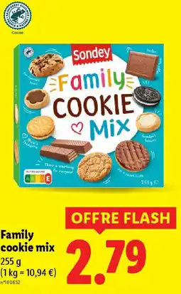 Lidl SODNEY Family cookie mix offre