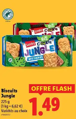 Lidl SODNEY Biscuits Jungle offre