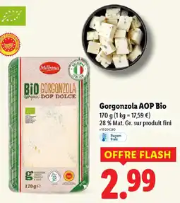 Lidl Gorgonzola AOP Bio offre