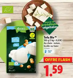 Lidl Tofu Bio offre