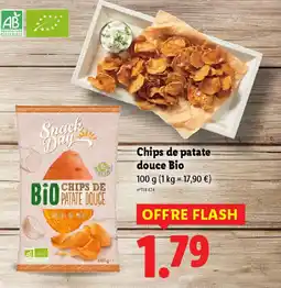 Lidl Chips de patate douce Bio offre