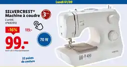 Lidl SILVERCREST Machine à coudre offre
