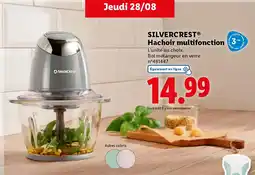 Lidl SILVERCREST Hachoir multifonction offre