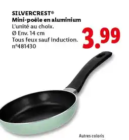 Lidl SILVERCREST Mini-poêle en aluminium offre