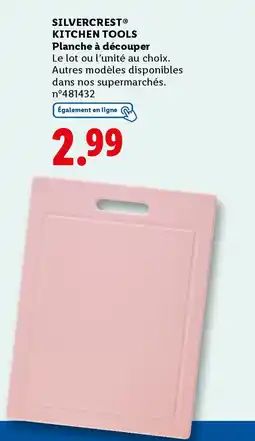 Lidl SILVERCREST KITCHEN TOOLS Planche à découper offre