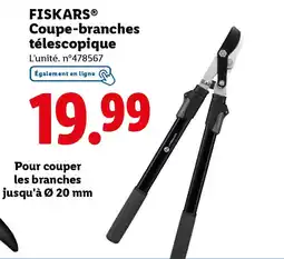 Lidl FISKARS Coupe-branches télescopique offre