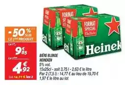 Netto Heineken - bière blonde offre