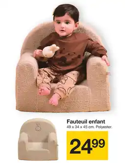 Zeeman Fauteuil enfant offre